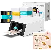 Liene PixCut S1 Inspire Kit - All-in-One Color Sticker Printer &amp; Cutting Machine, Thermal Dye-Sublimation Photo Printer, 300 DPI, Color Label Maker with 180 Sheets (36 Photo + 144 Sticker Paper)