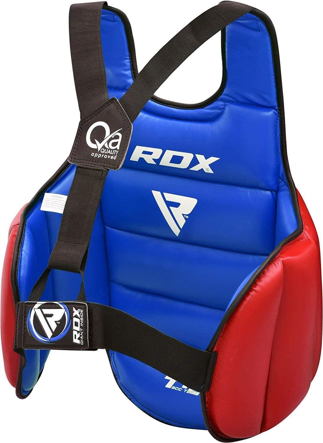 RDX TKD Chest Guard Boxing MMA Body Protector Martial Arts WTF Reversible Rib Shield Armour Taekwondo Target Training Kickboxing : Sports & Outdoors
