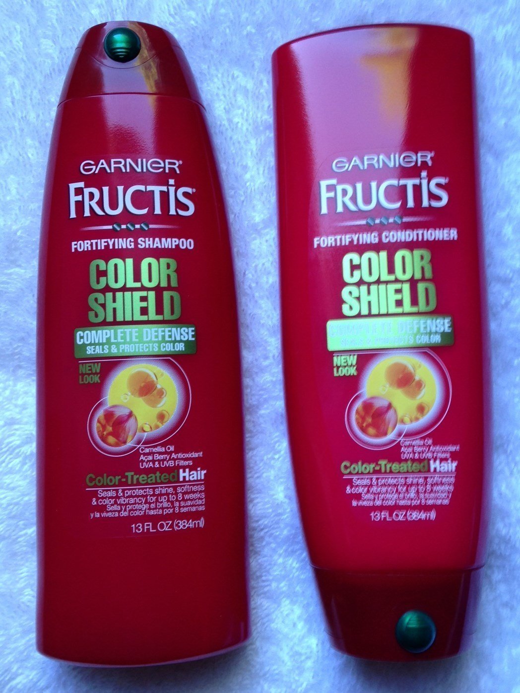 Garnier Fructis Color Shield Shampoo & Conditioner Set, 13 Ounce Each