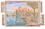 Ruication Jigsaw Puzzle Board 75x53 cm 4 Drawers 1000-Piece Working Surface view 1