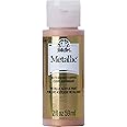 FolkArt Metallic Acrylic Craft Paint, Radiant Copper 2 fl oz Premium Metallic Finish Paint, Perfect For Easy To Apply DIY Arts And Crafts, 36270