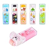StudentsZone Cute Pencil Erasers for Kids, 6 Count