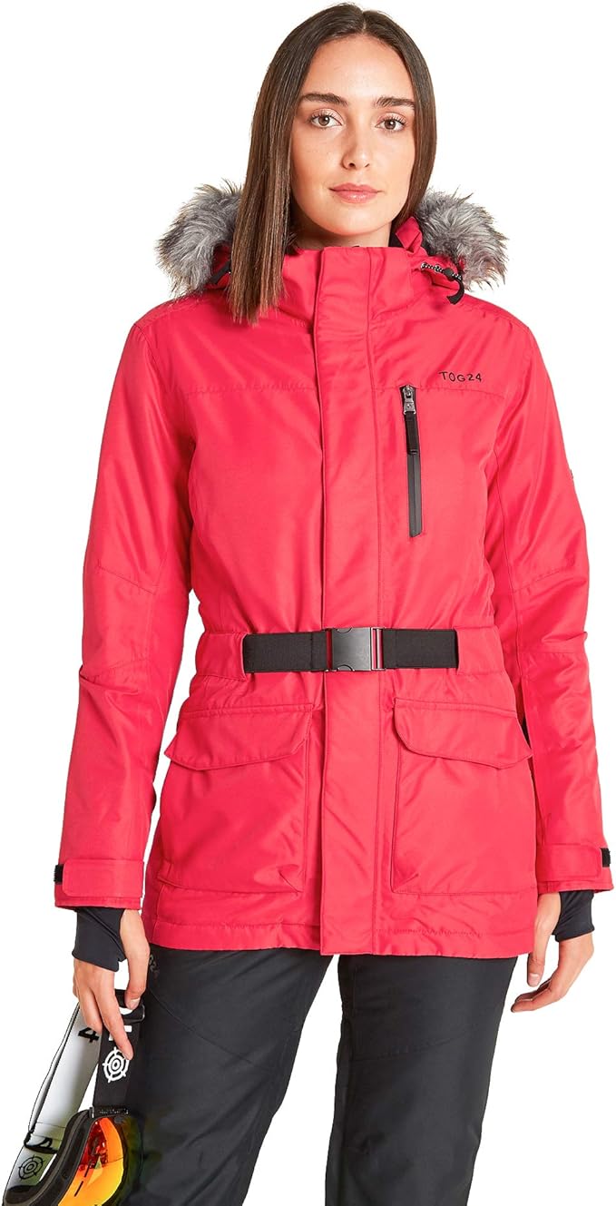 Tog24 Aria Womens Waterproof Insulated Ladies Parka Ski Jacket with