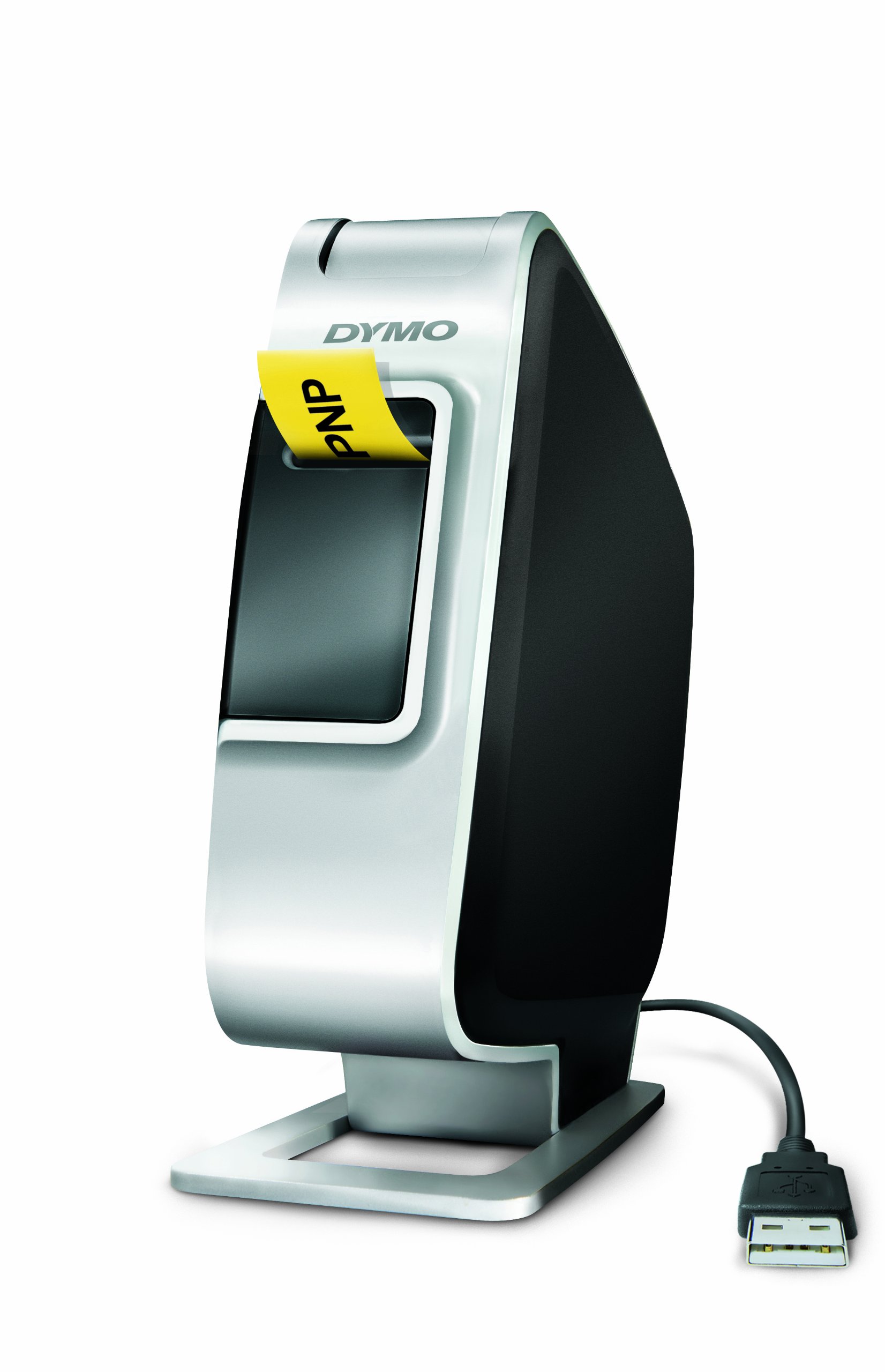 Dymo S0915390 Label Manager PnP Plug and Play Label Maker, Black/silver