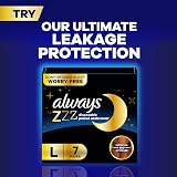 Always Maxi Overnight Extra Heavy Flow with Wings Unscented Pads 27 view 8