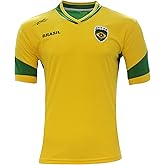 ARZA Brasil National Team Soccer Jersey Men’s Yellow Green Selecao