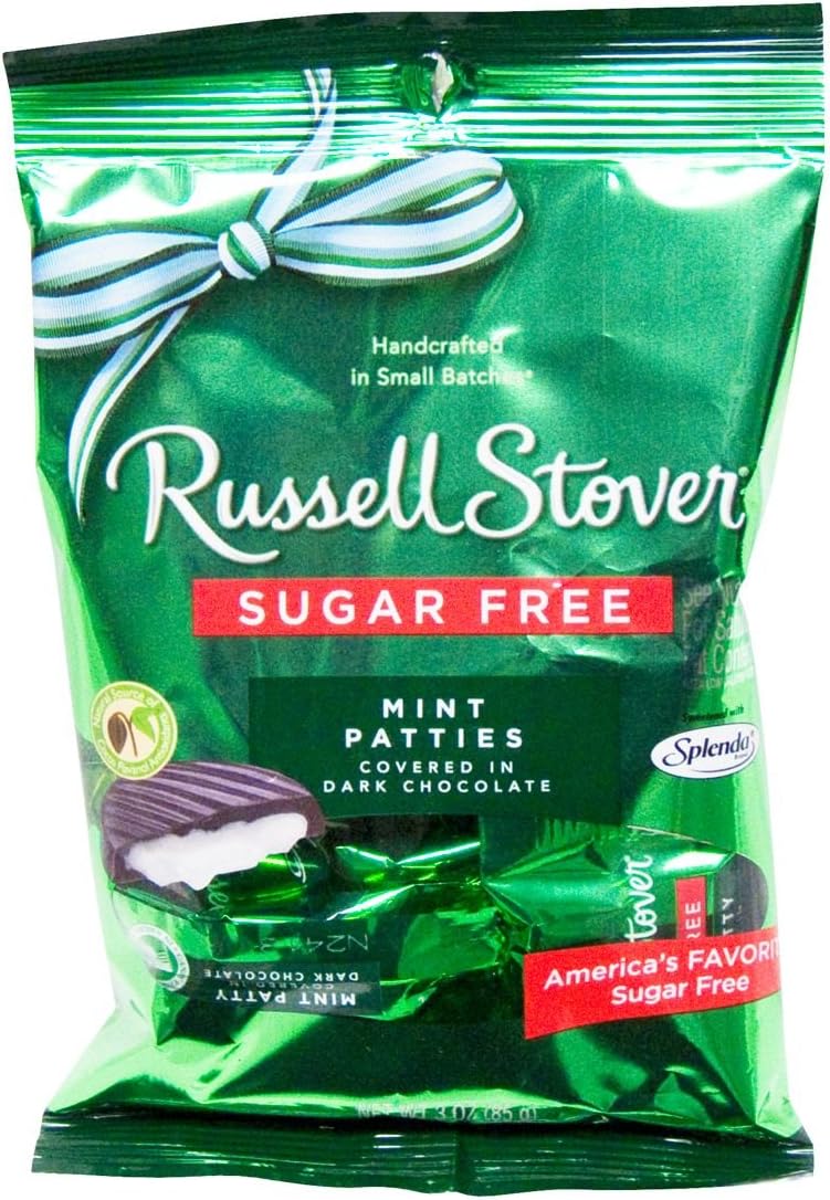 Russell Stover Sugar Free Mint Patties 85g Amazon.co.uk Grocery