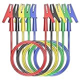 Goupchn Alligator Clips Electrical Test Leads Dual