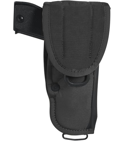 Bianchi M1415 Um84/M12 Thumbsnap System (Black), Gun Holsters