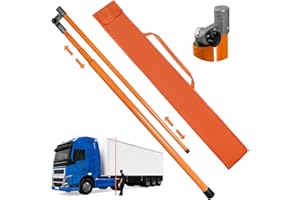 TGRASOL 20ft Load Height Measuring Stick, Fiberglass Truck Height Stick with Carrying Bag, Imperial & Metric Truck Height Measurement with Retractable Pole, Height Sticks for Trucks, Car Hauler, Trailer, RV