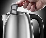 Russell Hobbs Electric Kettle Stainless Steel Black 1.7L 3KW Cordless view 5