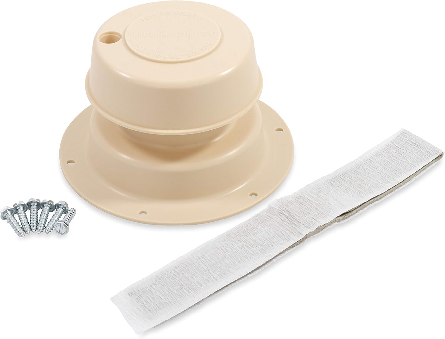 Camco Replace-All Plumbing Vent Cap with Spring Attachment - Replaces Lost or Damaged RV Plumbing Vent Caps | Fits Up to 2" Plumbing Vent Pipe - Black (40137): Automotive