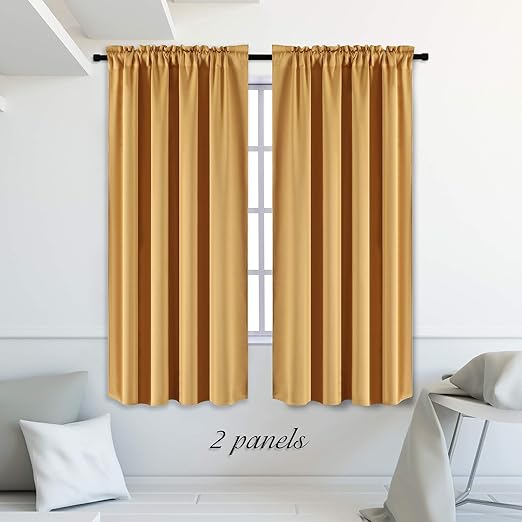Amazon Com Donren 72 Inch Length Curtains For Living Room