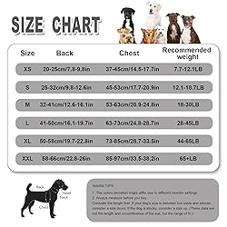 V.PET.B.R Dog Surgery Recovery Suit,Female Male Dog
