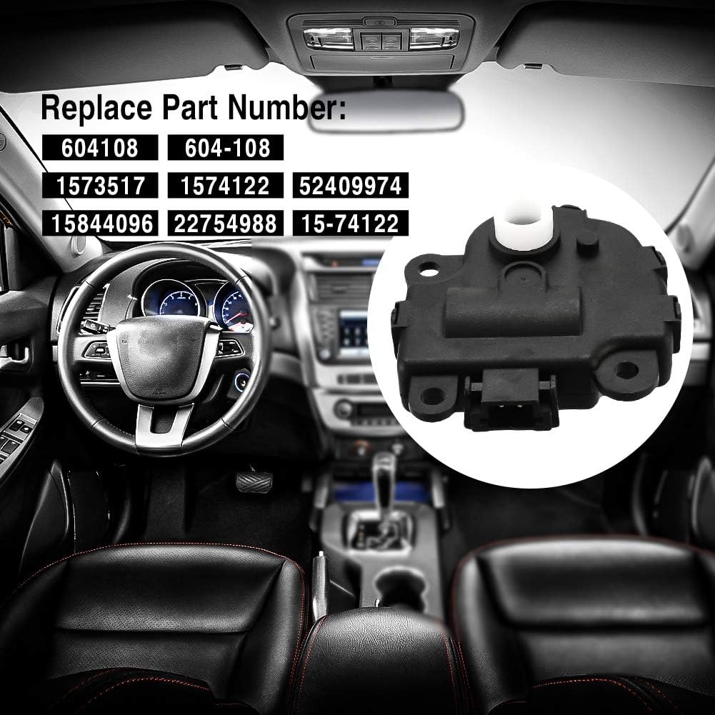 How Many Actuators Are In A 2011 Chevy Impala
