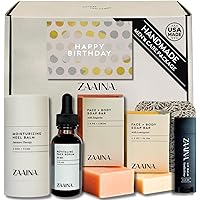 Amazon.com: ZAAINA Men's Self Care Kit – Luxury Spa Gift Set