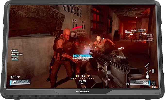 Gaems M155 15 5 Hd Led Performance Portable Gaming Monitor Fur Ps4 Xbox One Und Andere Konsolen Konsole Nicht Im Lieferumfang Inbegriffen Importacion Alemana Amazon Es Informatica