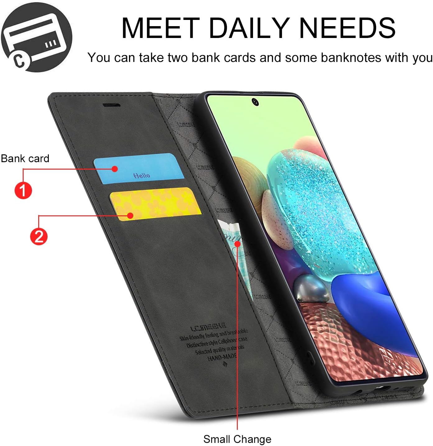 QLTYPRI Case for Samsung Galaxy A71 - Image 3