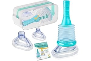 Xanili Choking Rescue Device, Portable Airway Suction Device, Anti Choking Device for Kids and Adults, Portable Suction Rescue Device for Children & Adults