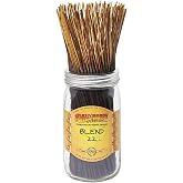 Wild Berry Blend 22 11-Inch Incense Sticks, Hand Dipped, 100 Count | Strawberry, Cinnamon, Patchouli, Ginger Peach Scent, Premium Incense Sticks, Home Fragrance Aromatherapy, USA made, 100 Count