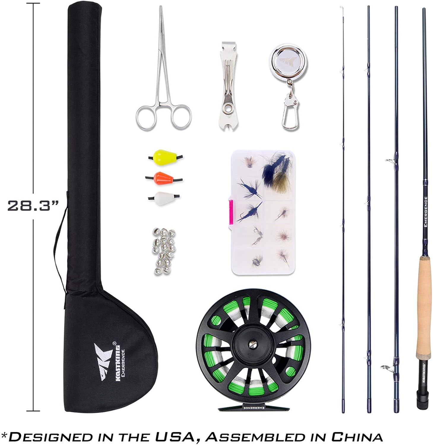 kastking fly rod and reel combo