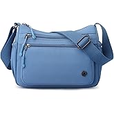 Wytidian Crossbody Bags for Women Waterproof Nylon Shoulder Bag Roomy Multiple Pockets Messenger Purses Handbags