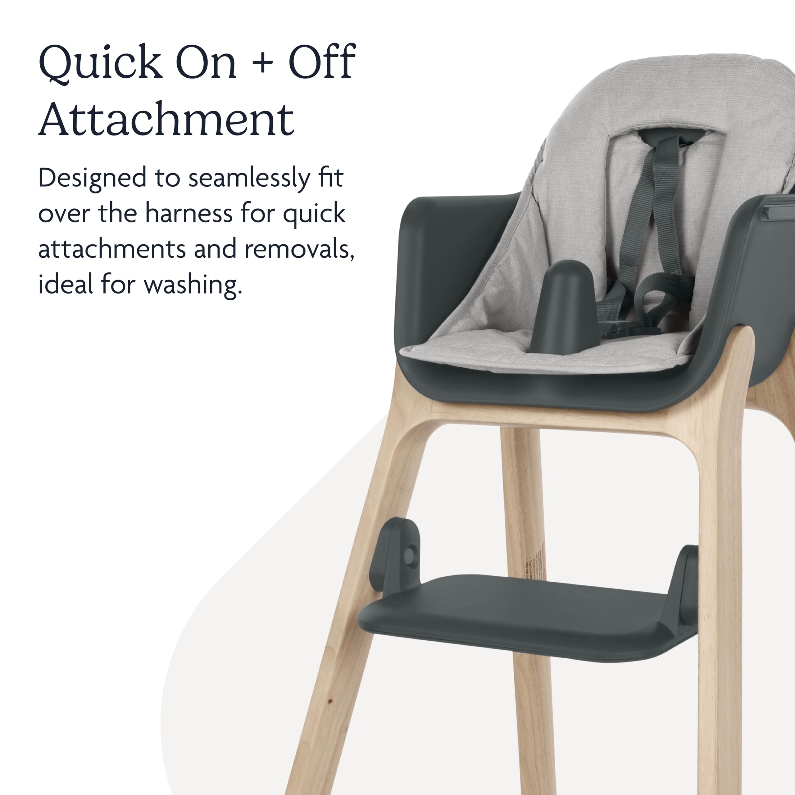 UPPAbaby Ciro High Chair Cushion Accessory/Plush Cushion for Added Comfort/Supports Children 4 Months to 3 Years Old/Machine Washable Fabric