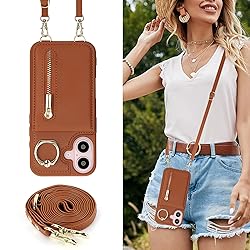 Jcxtrombulous Crossbody Wallet Case for iPhone 16