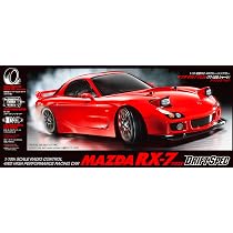 Tamiya - RC Mazda RX-7 Drift Radio-Controlled Model, 58648, Not