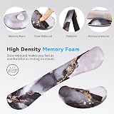 ZIBLY Wrist Rest Keyboard and Mouse Set Non-Slip Ergonomic Memory Foam view 4