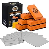 RUNTELO 18PCS Ceramic Applicator Set, Sponge Blocks &amp; Suede Cloth | Suede Coating &amp; Ergonomic Grip, For Ceramic Coating, Nano Coat, Wax &amp; Paint Protection, Reusable, Scratch-Free Design
