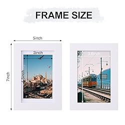 Vittanly 4x6 Picture Frames for Wall Set of