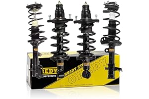 OREDY Complete Struts for 2007-2011 Honda CR-V CRV 2007 2008 2009 2010 2011 Front & Rear Left Right Side 4PCs Replacement Strut Shock Absorber with Coil Spring Assembly