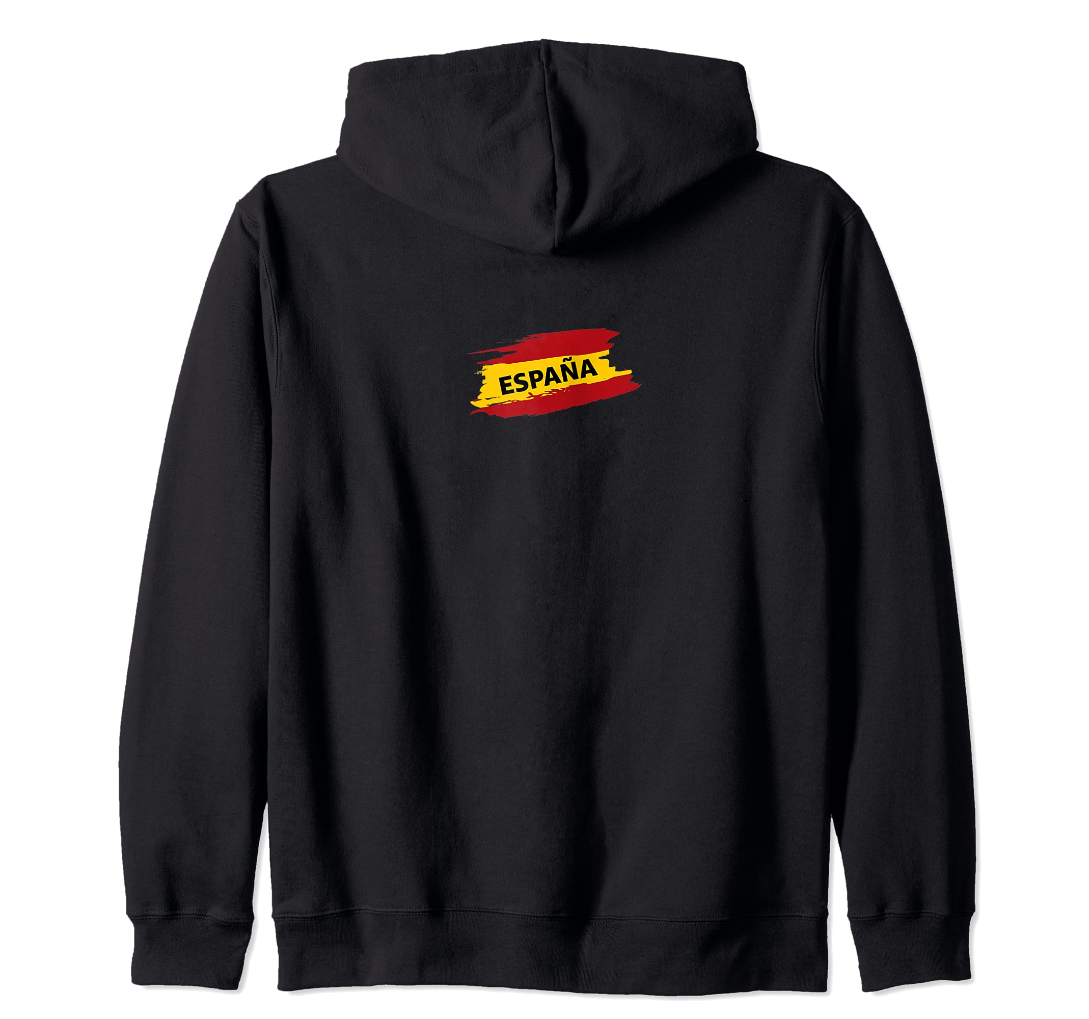 Spain Flag Zip Hoodie