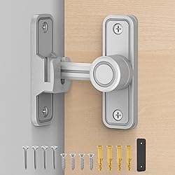 Sliding Barn Door Lock Hardware, 90 Degree Locks