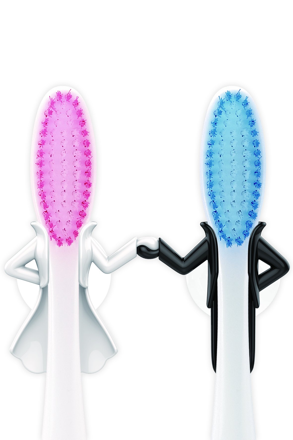 Winkee Lady & Gentleman Toothbrush Holder