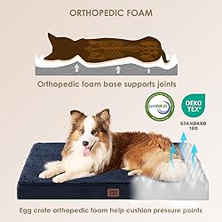 EHEYCIGA Orthopedic XXL Dog Beds for Jumbo Dogs