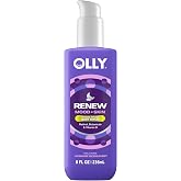 OLLY Renew Body Lotion-Serum Nourishing Cleanser 8oz | For Skin Barrier Repair, Deep Hydration, Jasmine Bergamot Scent, with Vitamin D, Retinol &amp; Botanicals