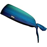 TreadBands All Terrain Tieback Non Slip Headband - Designs. Guaranteed to Stay in Place, Keeps Sweat Out of Your Eyes, Patented Grip Technology.