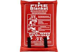 FLASLD Fire Blanket for Home Welding Table Top, Flame Retardant Protection and Heat Insulation, Fiberglass Fire Blanket Prote
