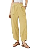 Xiaoxuemeng Womens Baggy Wide Leg Pants Casual