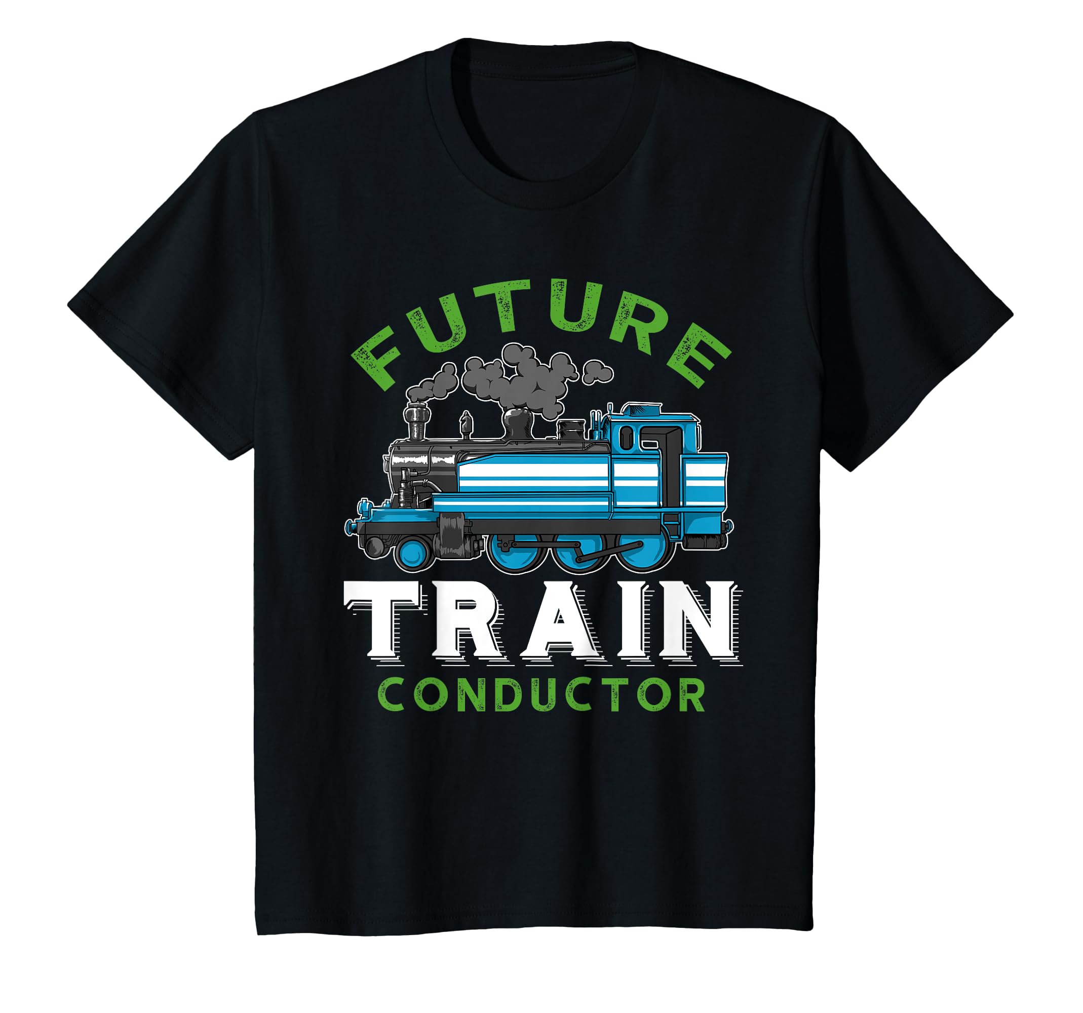 I Love Trains Gift for Girls or Boys Future Train Conductor T-Shirt