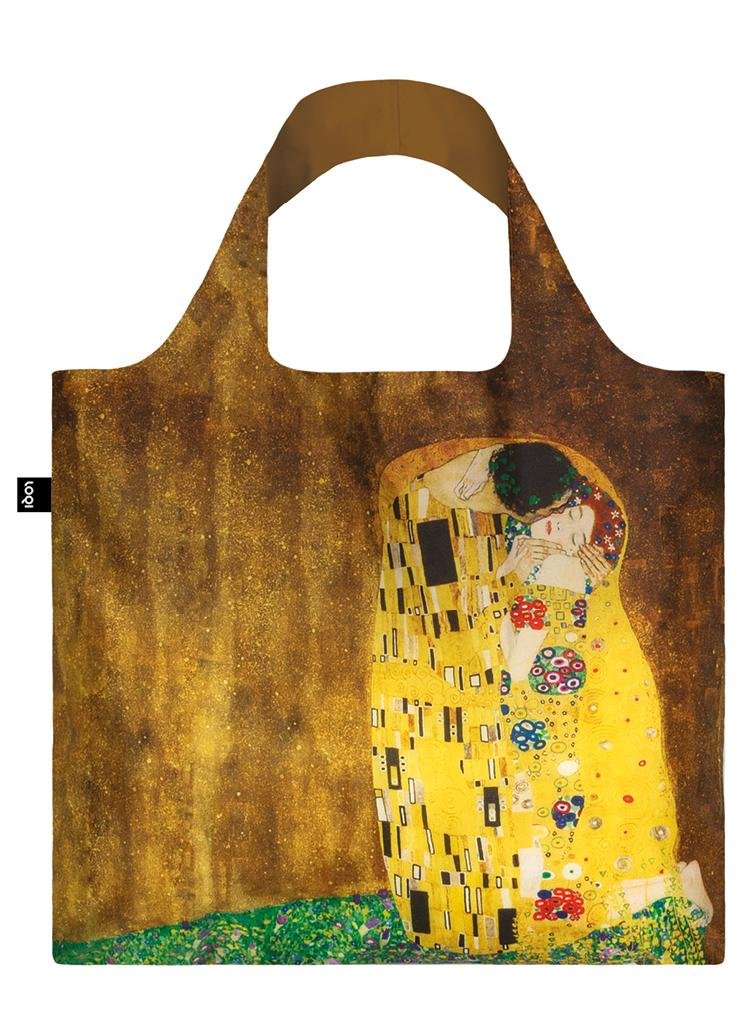 LOQI GK.KI Museum Klimt The Kiss Reusable Shopping Bag