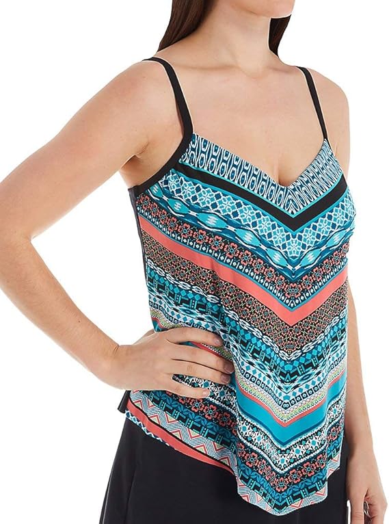 trimshaper control tankini swimsuit top