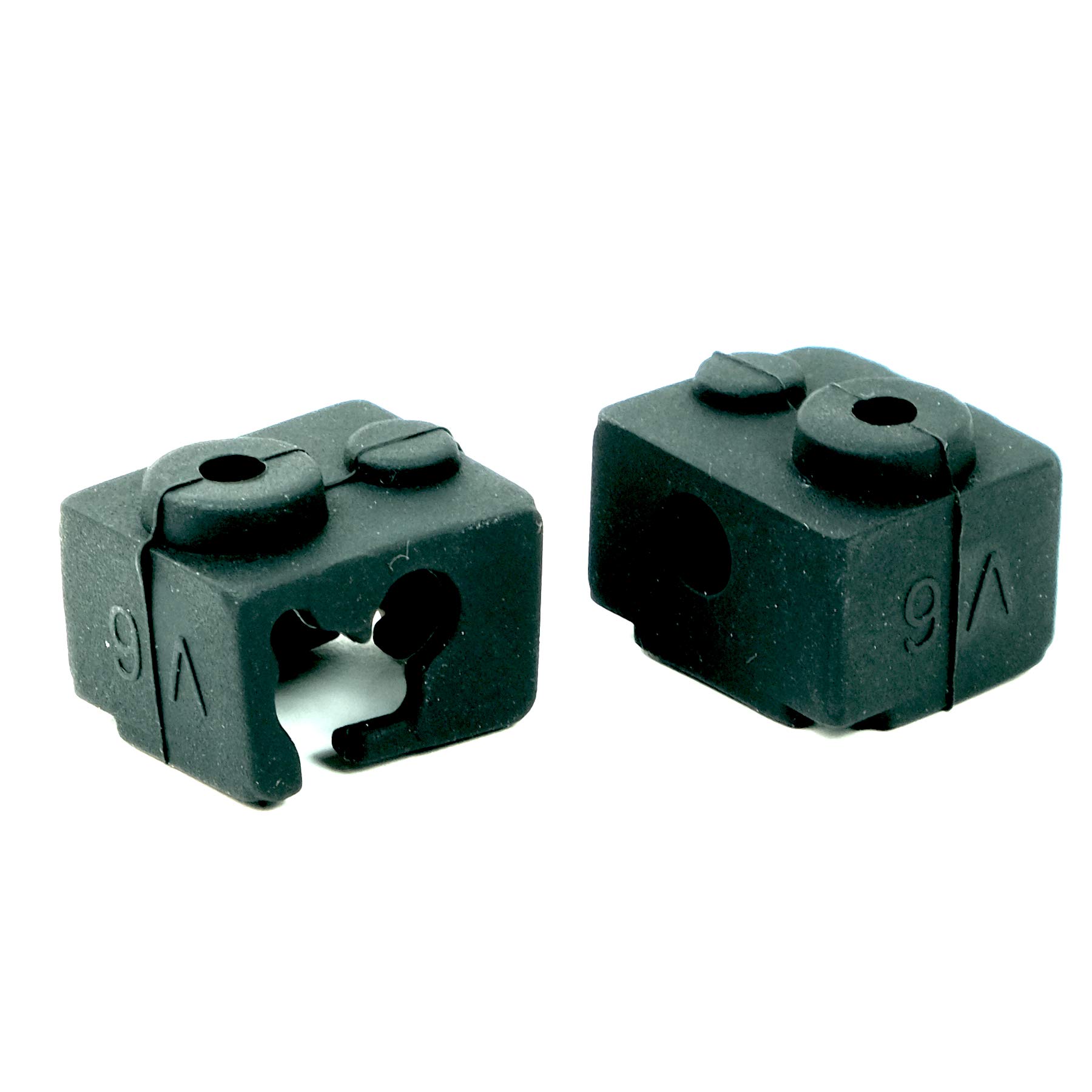 3D FREUNDE 2 x Silicone Socks for E3D V6 Clone Heater Block Extruder Hotend RepRap Prusa I3 Makerbot 3D Printer