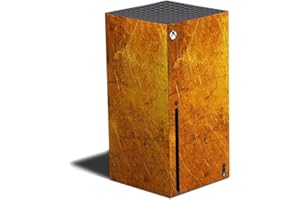 MIGHTY SKINS Skin Compatible with Xbox Series X - Textured Gold | Protective, Durable, and Unique Vinyl Decal wrap Cover | Easy to Apply and Change Styles | Made in The USA (MIXBSERX-Textured Gold)