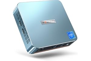 PELADN Mini PC, Intel 11th Gen N5095 (up to 2.9GHz) Win11 Pro, 16GB DDR4 RAM, 512GB SSD, 4K HD, BT4.2, Dual HDMI, WiFi 2.4G/5G, Gigabit Ethernet. Small Desktop PC