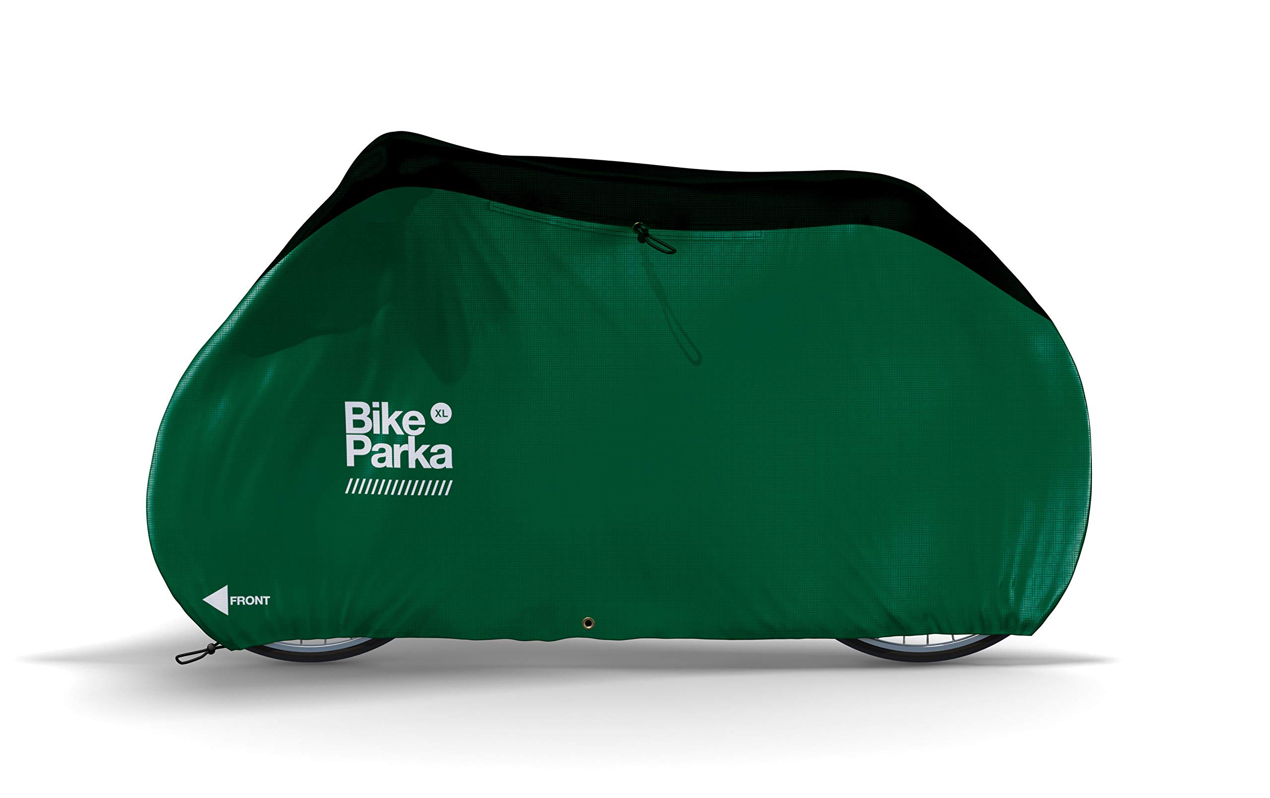 BikeParka XL Waterproof Bicycle Cover (FOREST Green)