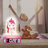 LEXIBOOK Unicorn Nightlight Alarm Clock Pink RL800UNI view 7