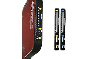 Vemix Pickleball Paddle Scorekeeper – Mounted Score Board for Points, Sets & Server – Lightweight Edge-Attach Design with Str
